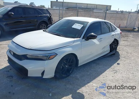 2025 Honda Civic Sport from USA, damaged, VIN 2HGFE2F57SH565095